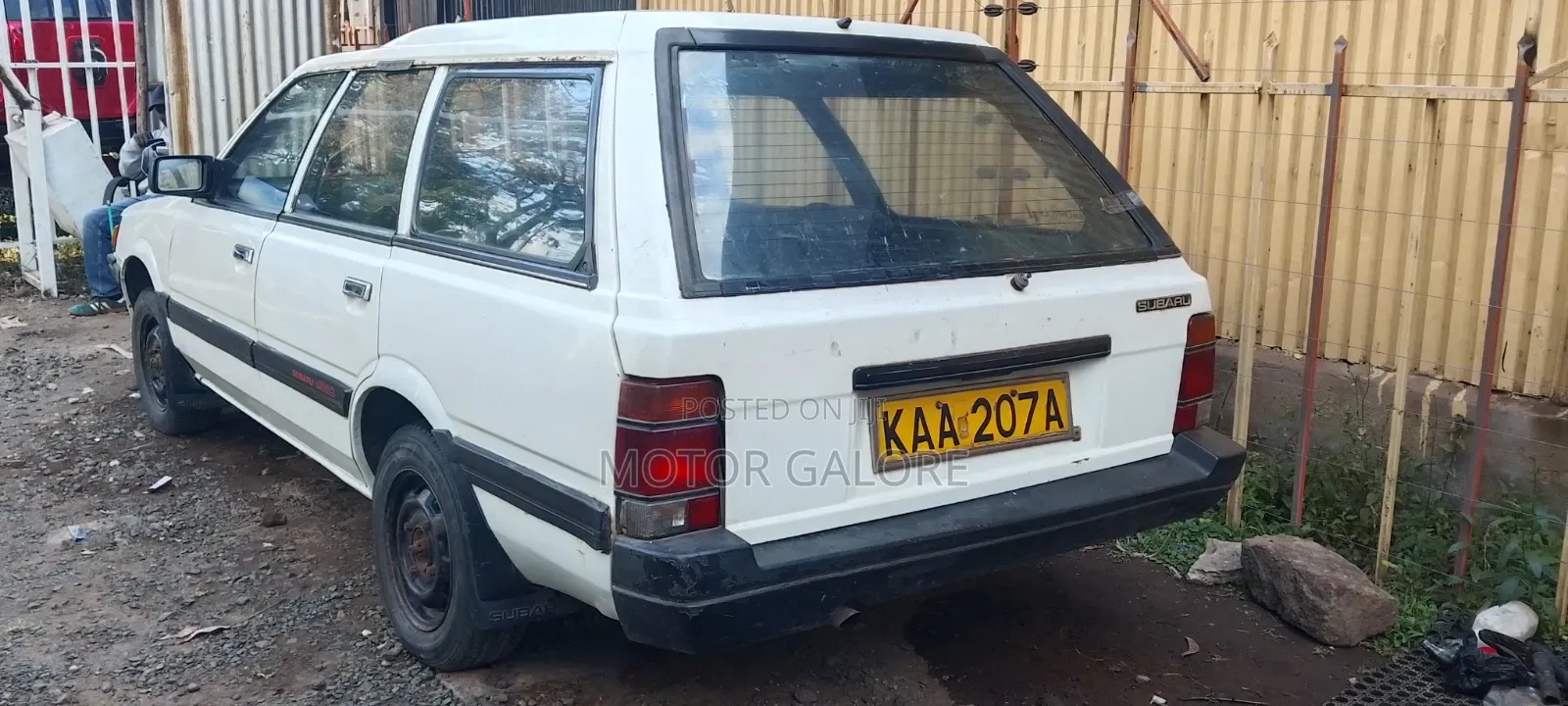 Subaru Leone Station Wagon 1989 White