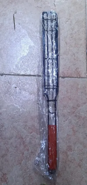 Barbecue Wooden Handle Stainless Rack