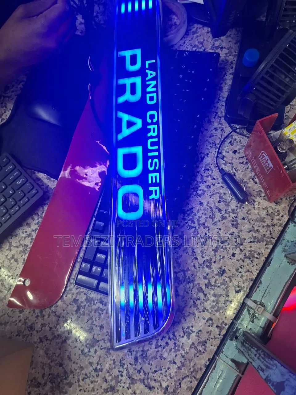 Toyota Land Cruiser Prado FJ150 LED Rear Boot Trunk Light Garnish