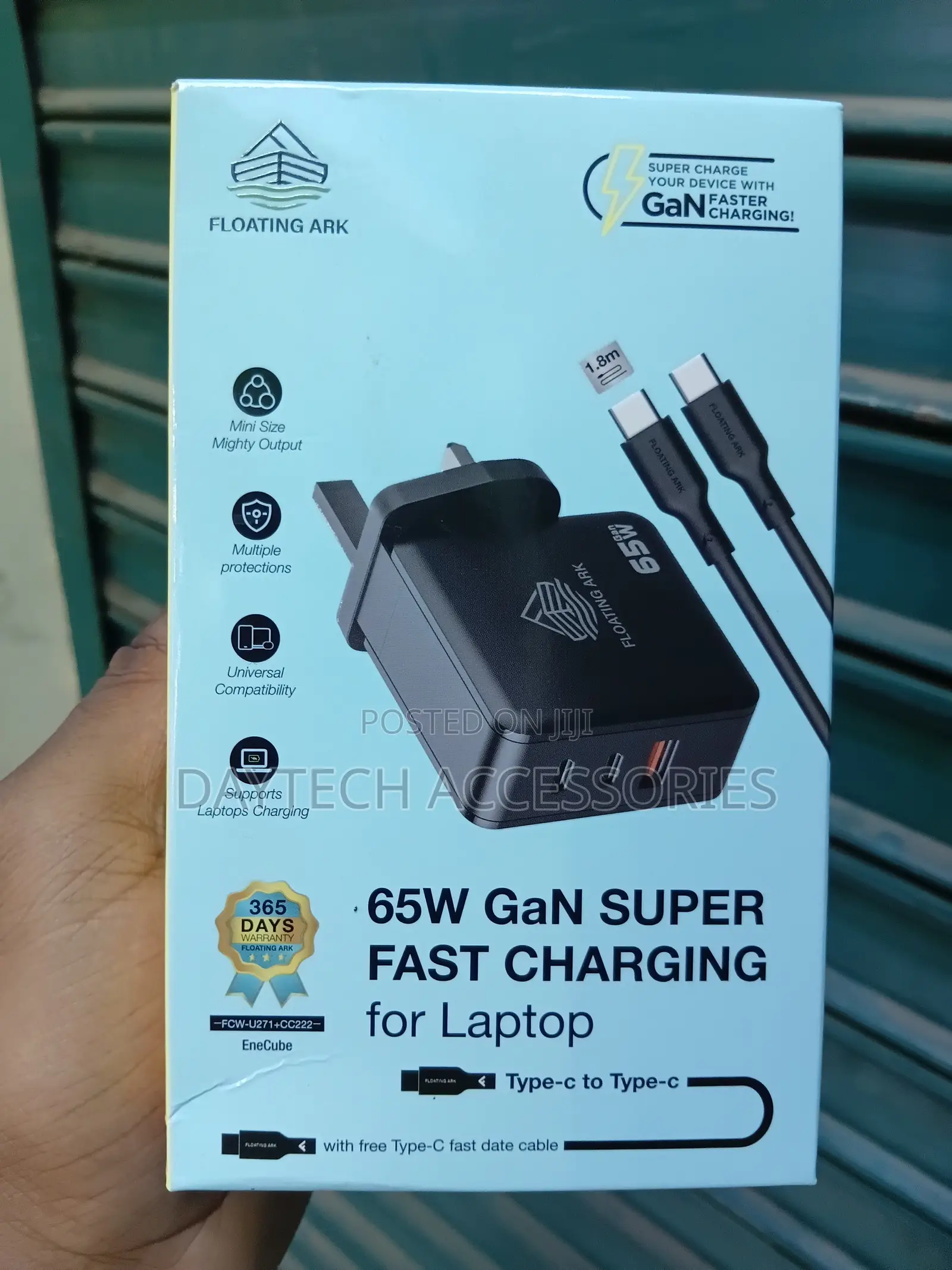 Floating Ark Super Fast Wall Charger - 65W