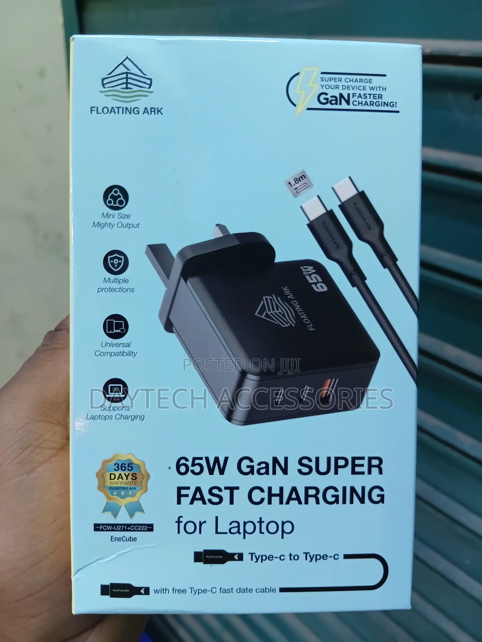 Floating Ark Super Fast Wall Charger - 65W