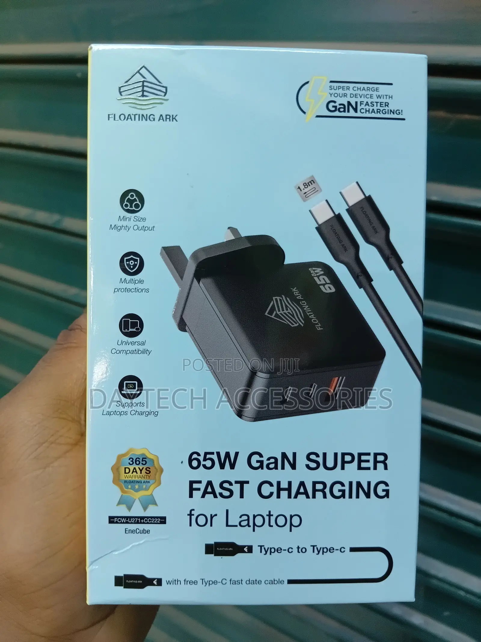 Floating Ark Super Fast Wall Charger - 65W