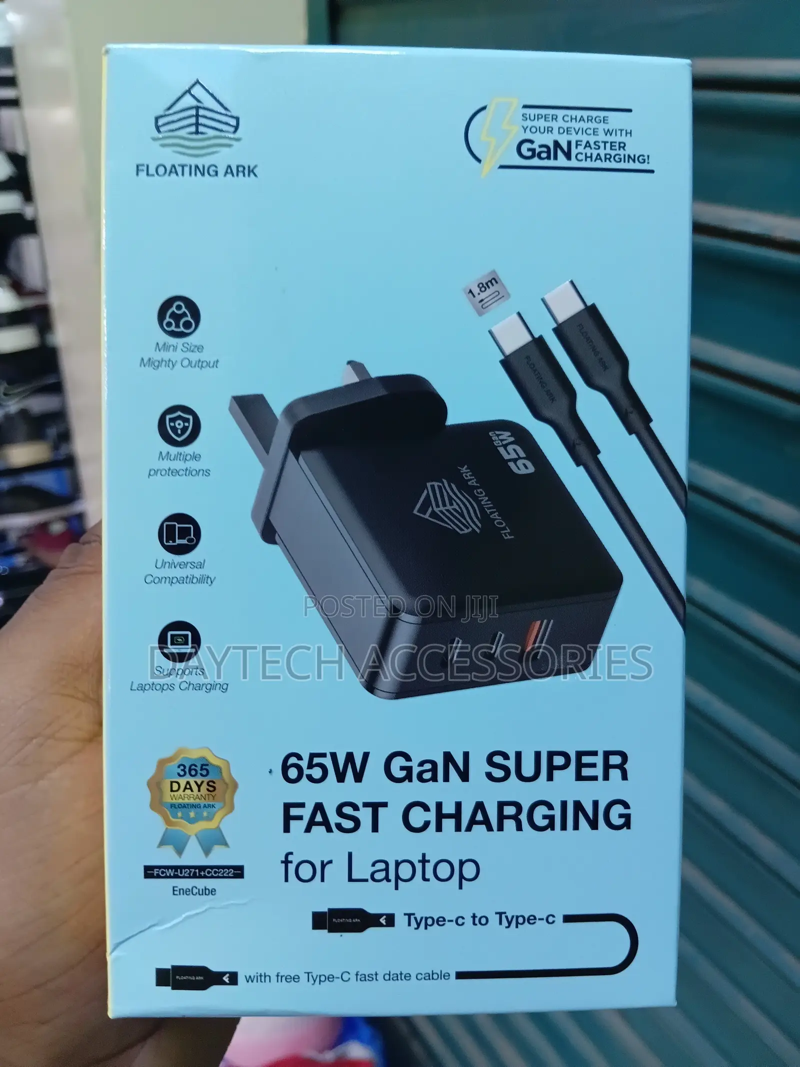 Floating Ark Super Fast Wall Charger - 65W
