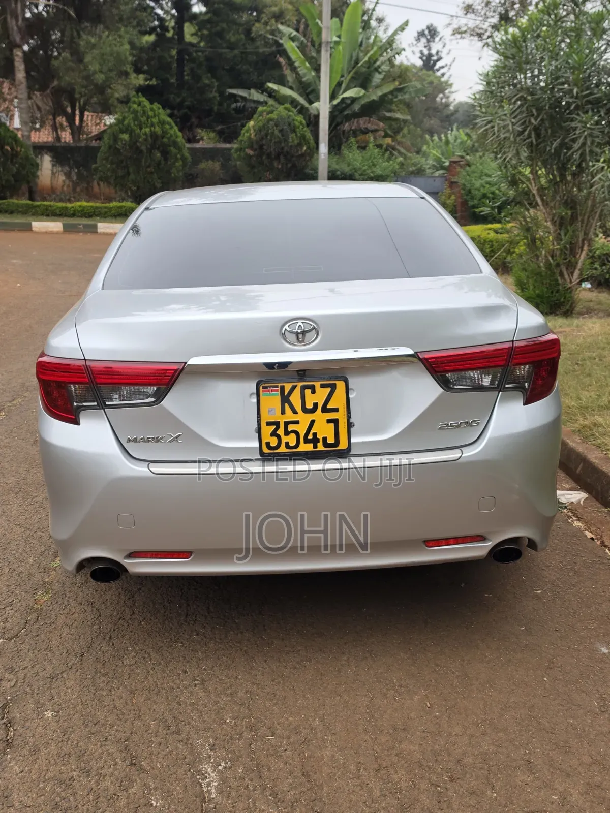 Toyota Mark X 2.5 RWD 2012 Silver