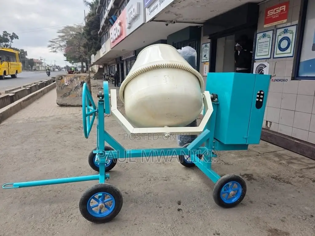 Windsor 400L Diesel Concrete Mixer – 7HP Heavy Duty