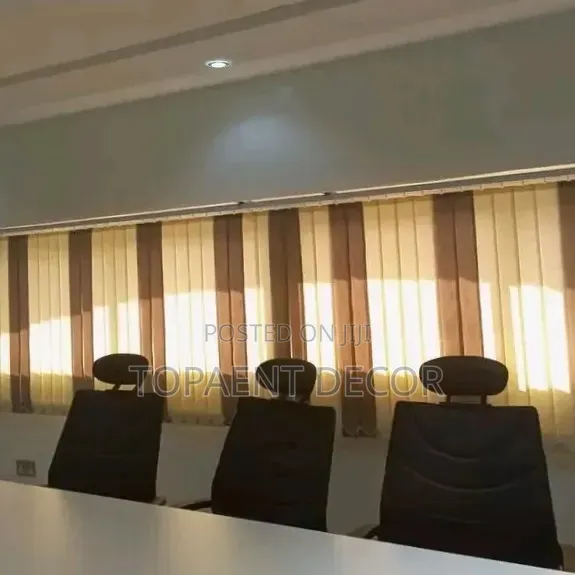Minimalist and Quality Vertical Office Window Blinds