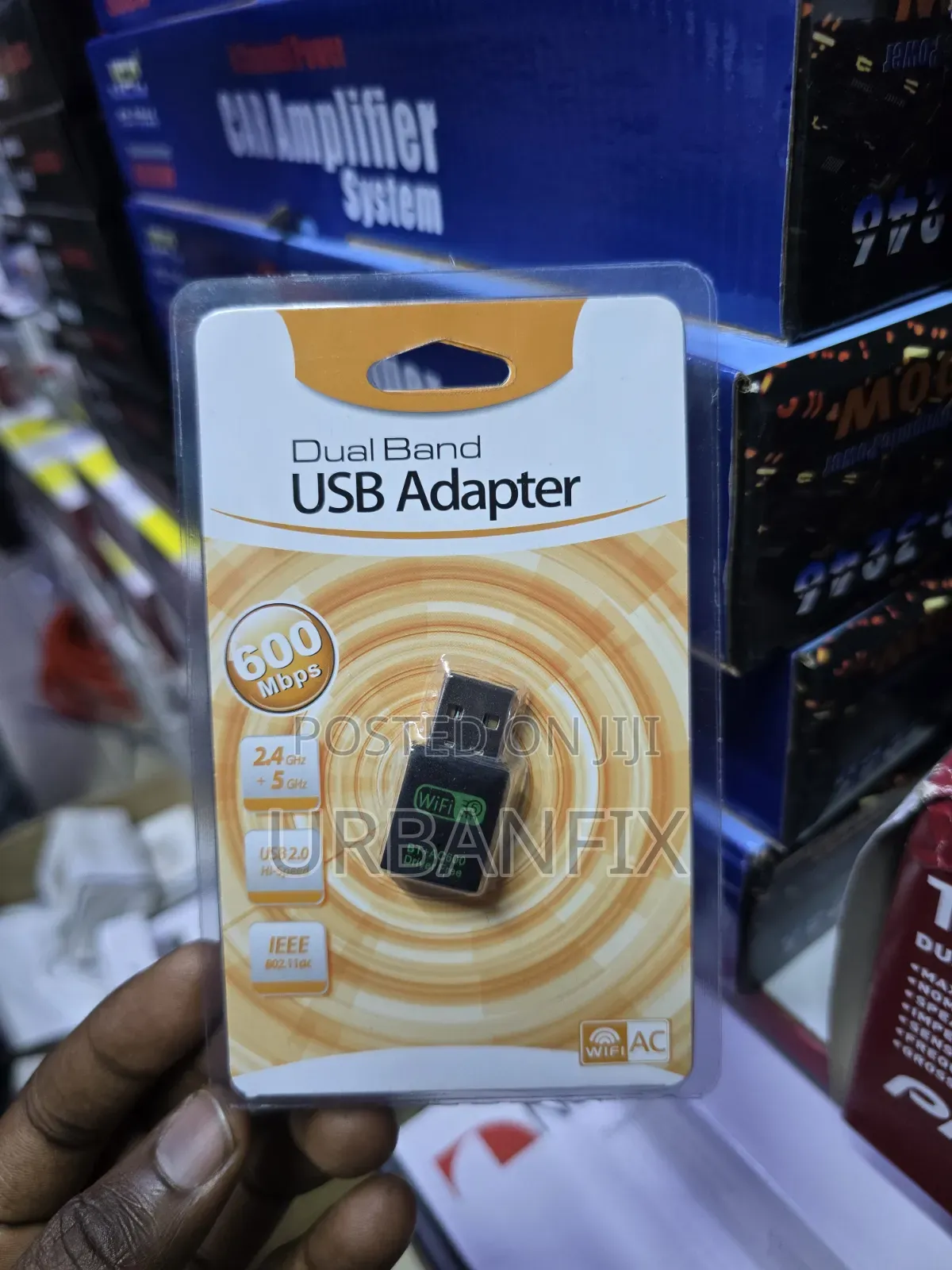 High-Speed Quality WiFi Adapter With BT and Speeds of Upto 600Mbps