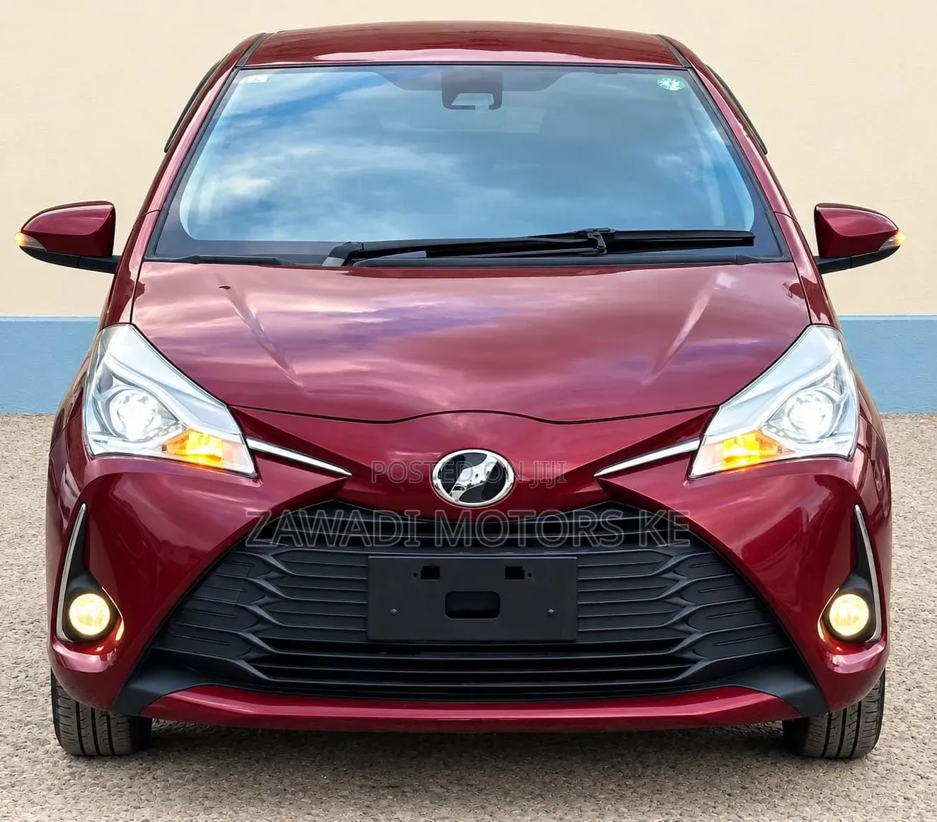 Toyota Vitz 1.0 FWD 5dr 2019 Red