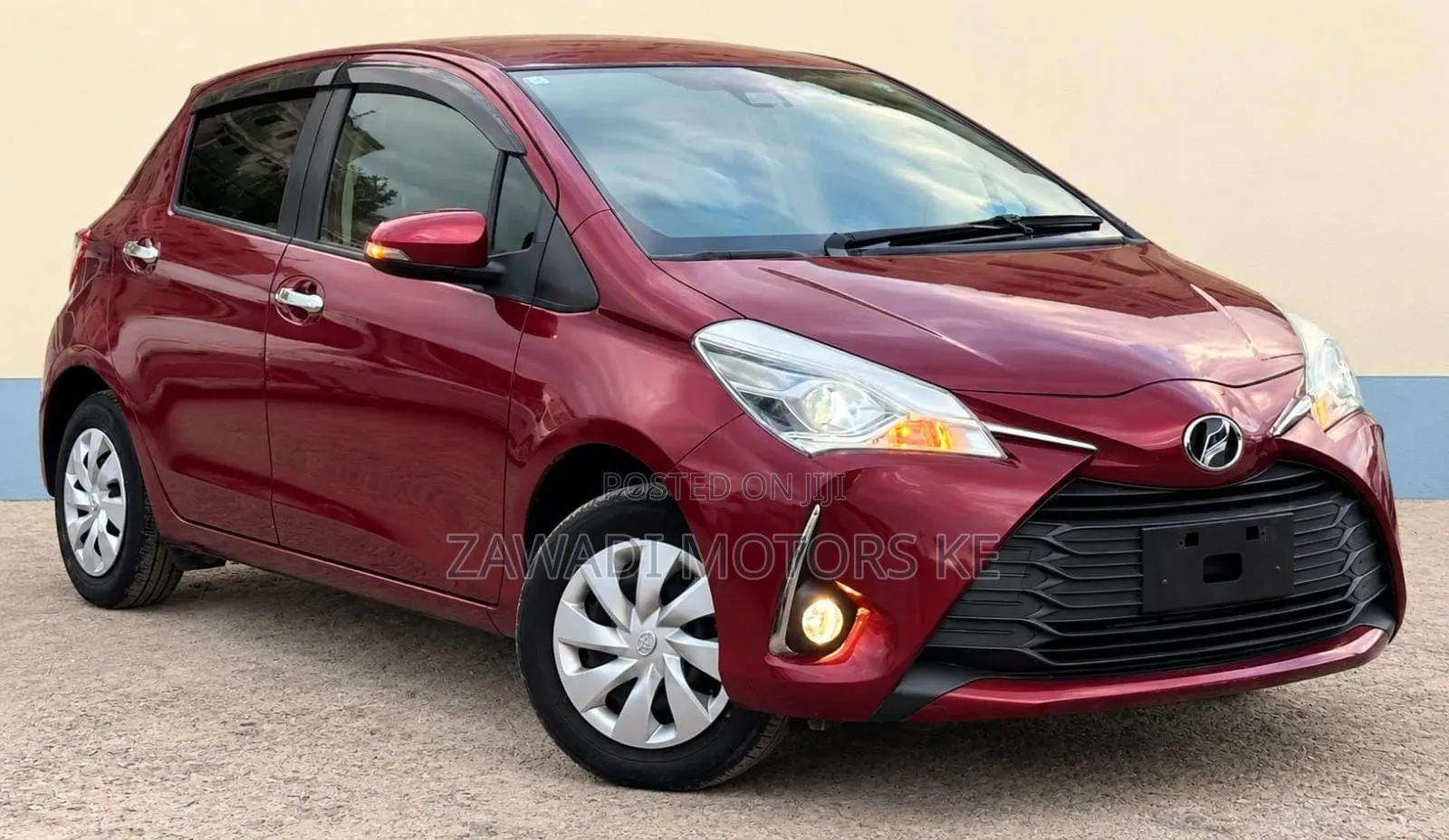 Toyota Vitz 1.0 FWD 5dr 2019 Red