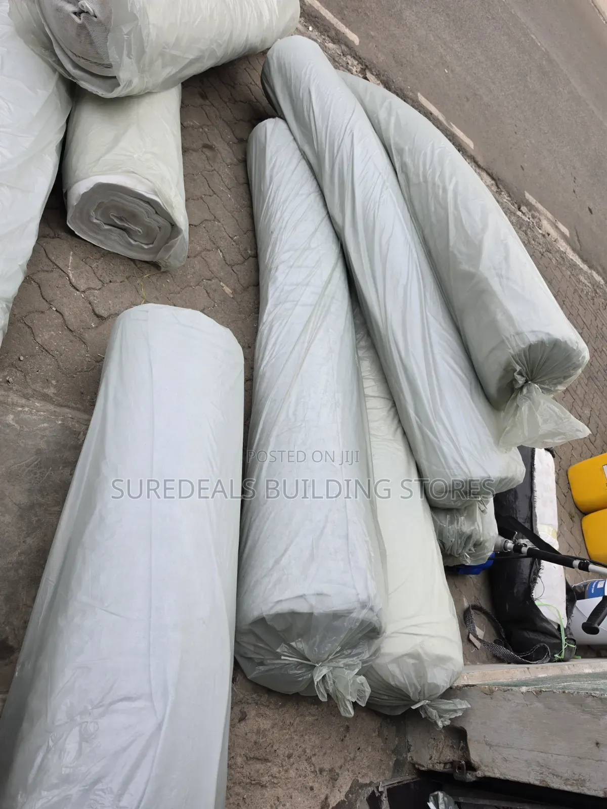 White Non-Woven Geotextile Fabric ,2M * 50M