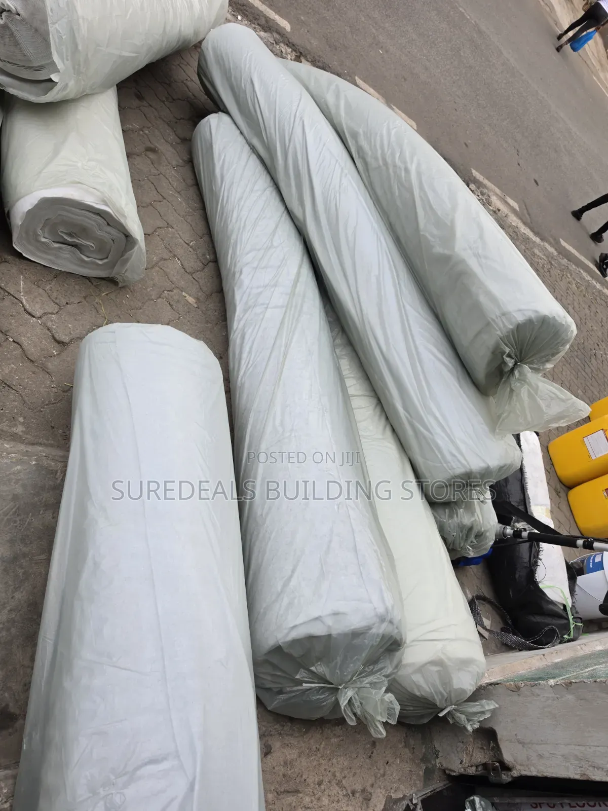 White Non-Woven Geotextile Fabric ,2M * 50M