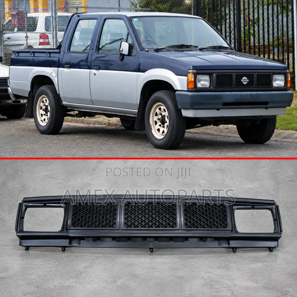 Front Grille Nissan Big-M D21 1990 - 1993