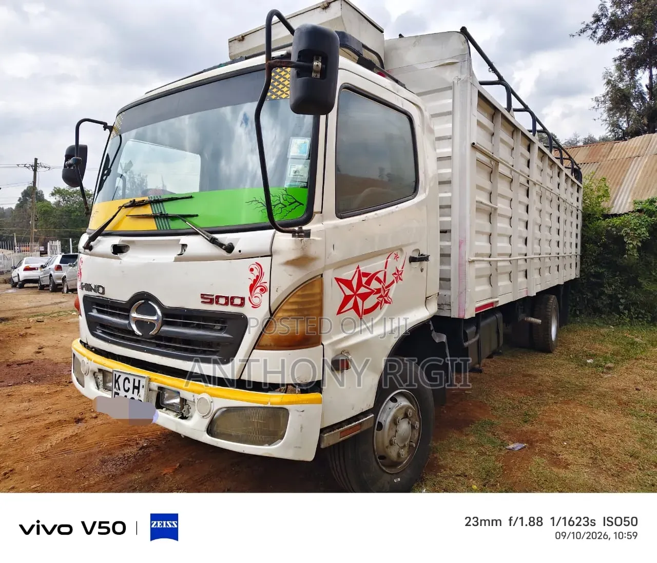Hino 500 Truck 2009 White