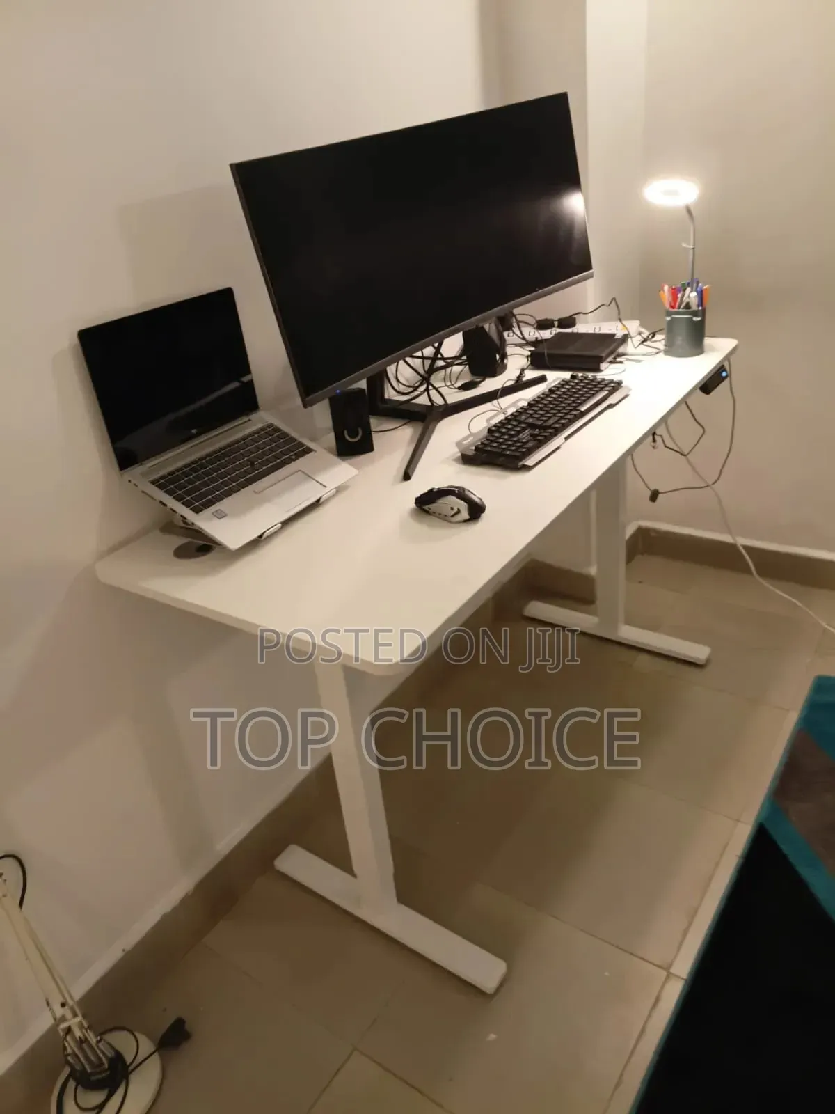 1.4m ; Electric Desk Adjustable Computer Table