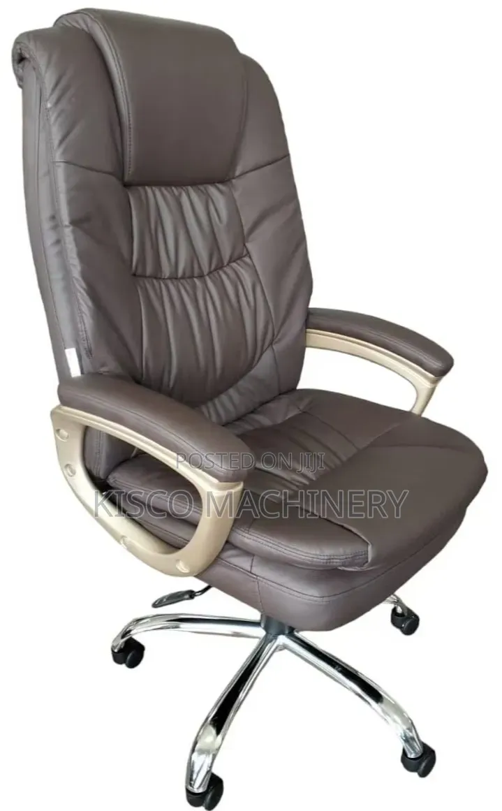 Milano Executive High-Back Chair – Espresso Brown