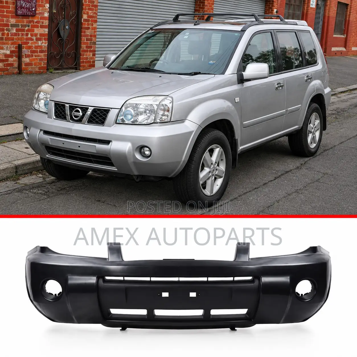 Front Bumper Nissan Xtrail T30 04 - 08 Model