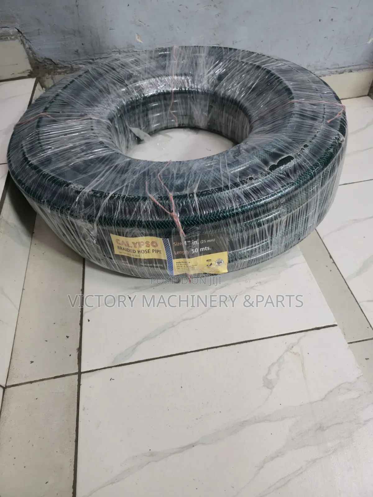 1inch X50m Green Braided Horse Pipe