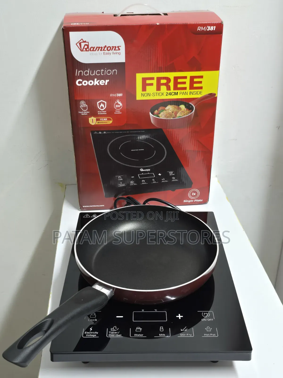 Ramtons Induction Cooker
