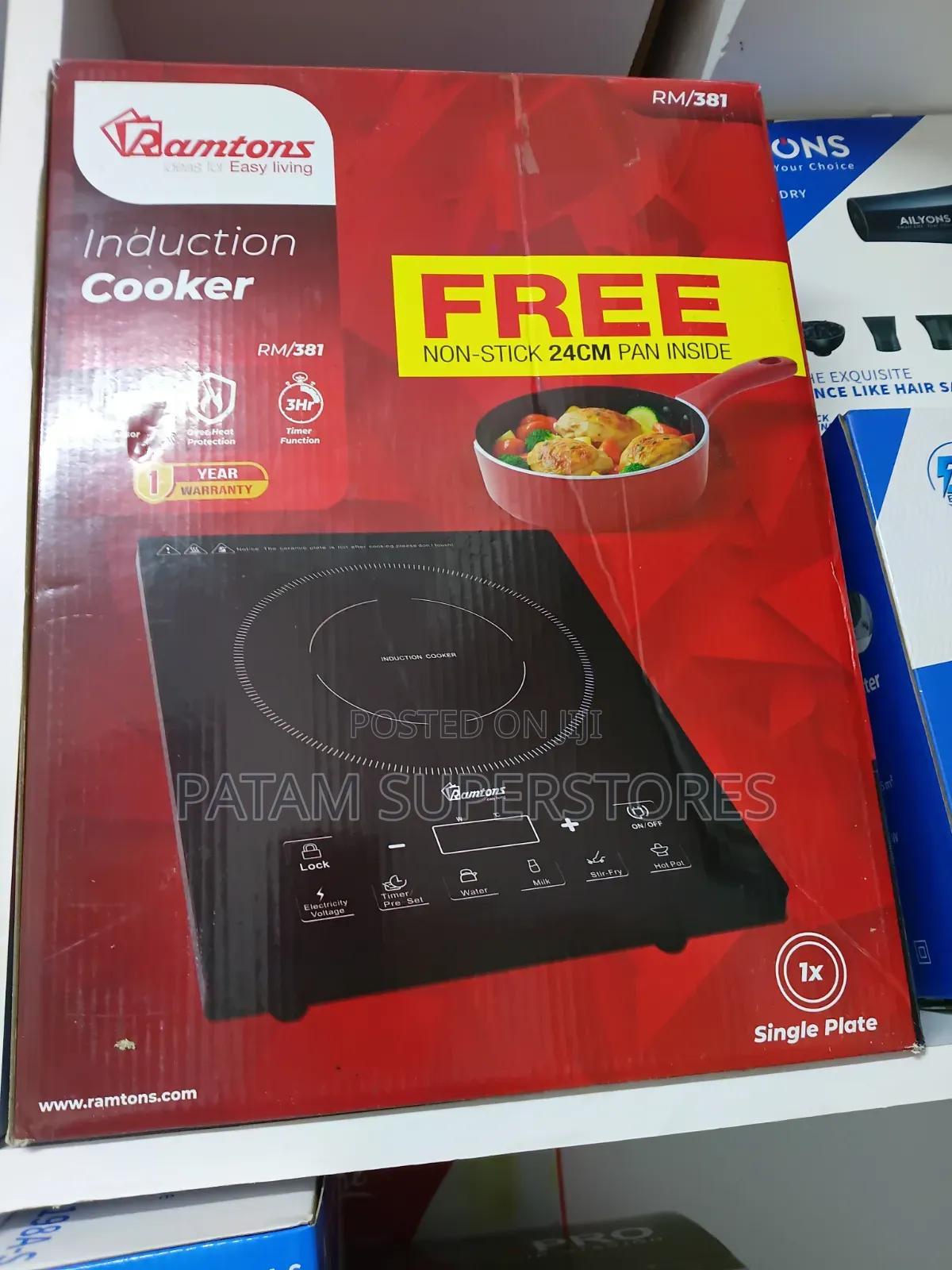 Ramtons Induction Cooker