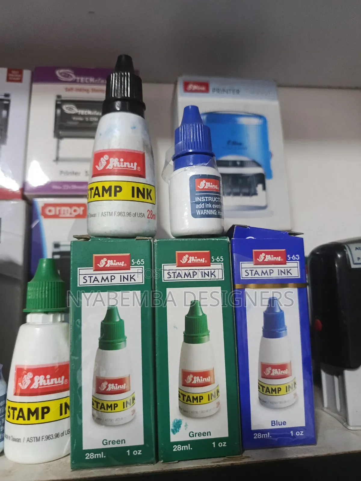 Self Inking Stamps Ink