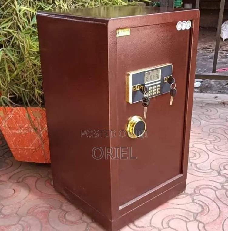 Office Safe Storage Cabinet : 80KG Biometric Safe