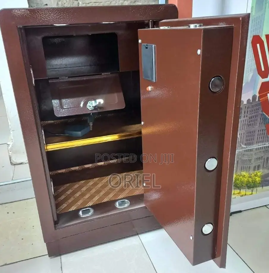 Office Safe Storage Cabinet : 80KG Biometric Safe