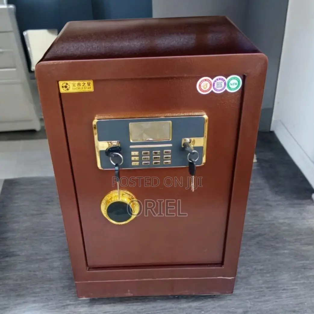 Office Safe Storage Cabinet : 80KG Biometric Safe
