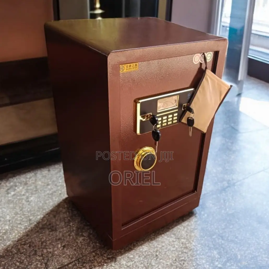 Office Safe Storage Cabinet : 80KG Biometric Safe