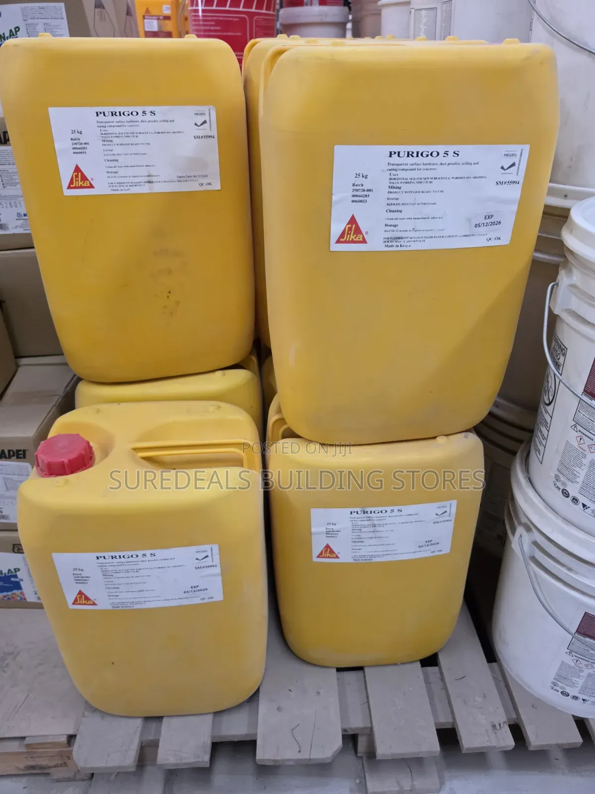 Sika Purigo 5 S (25ltrs) -Concrete Surface Hardener and Dustproofer.
