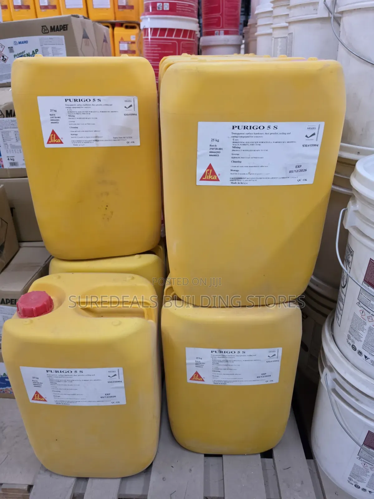 Sika Purigo 5 S (25ltrs) -Concrete Surface Hardener and Dustproofer.