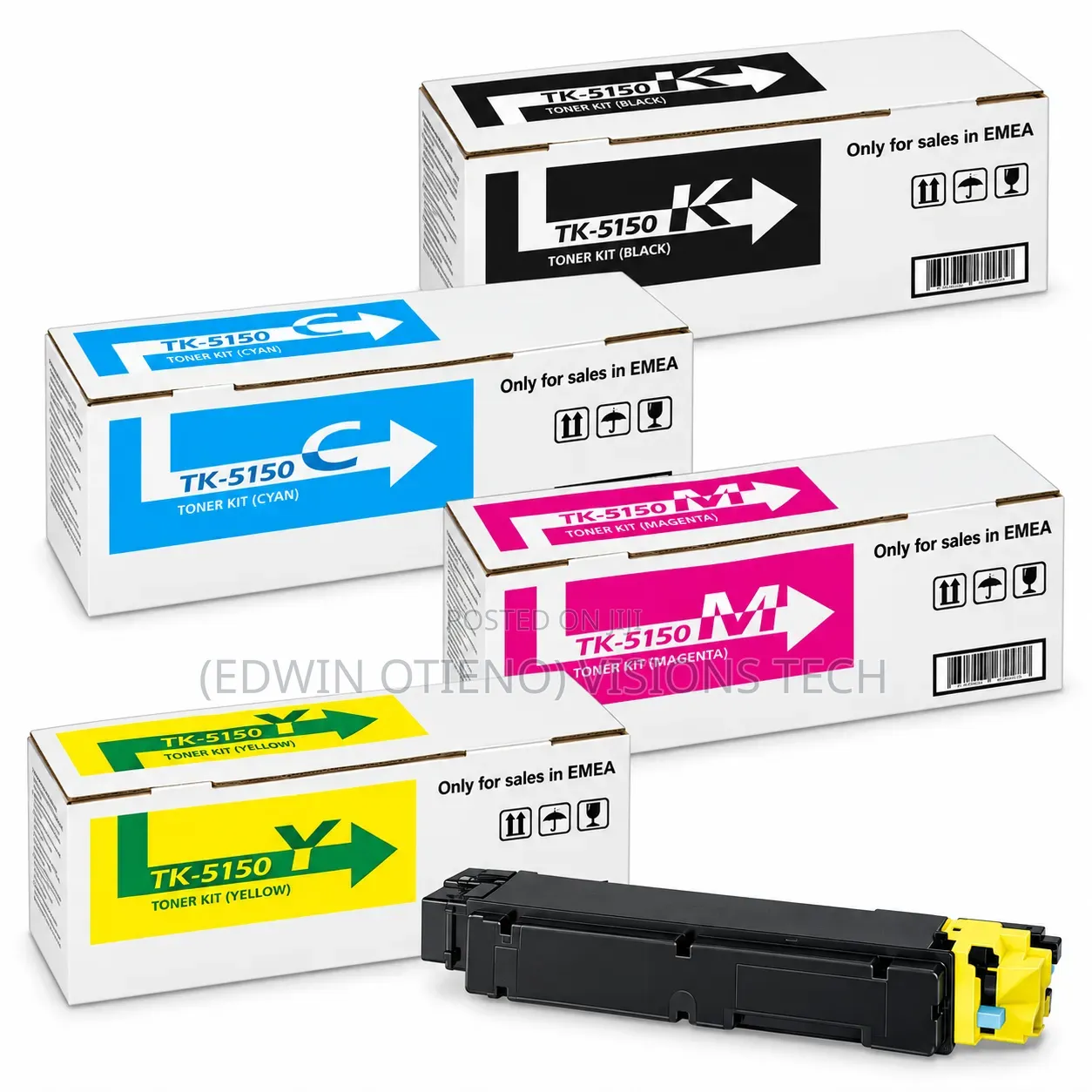 Kyocera TK-5150 Clear Text Vibrant Colour Toner