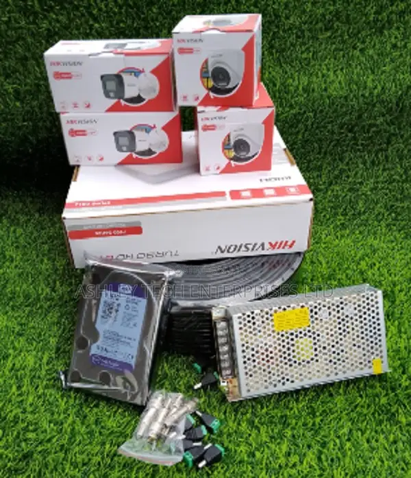 Hikvision 4CH 2MP Turbo HD CCTV Complete Security Kit