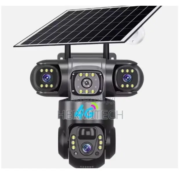 4G Triple Lens Solar Camera for Homes, Farms and Businesse