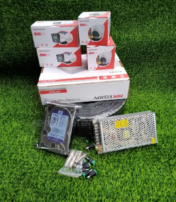Hikvision 4CH 2MP CCTV Camera Full Security Kit