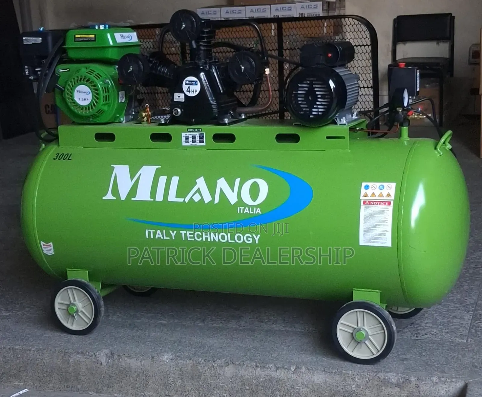 300l Milano Air Compressor(2 in 1)