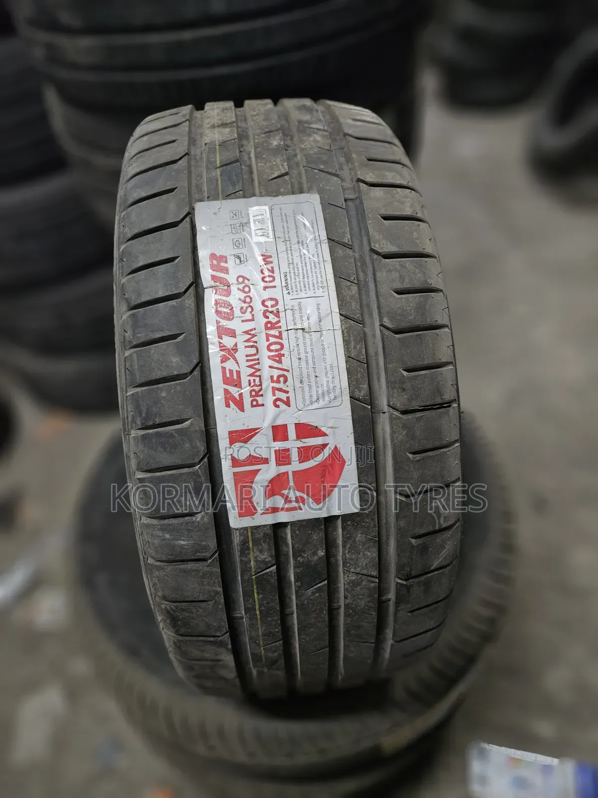 275/40r20 Zextour Tire