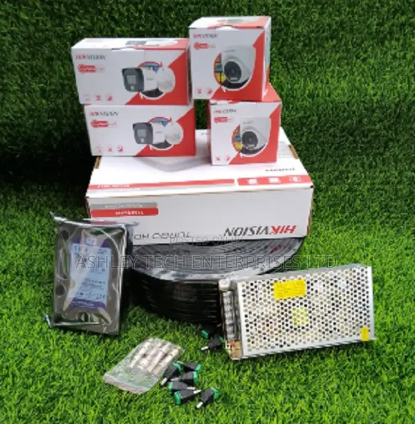 Hikvision 4 Camera 2MP HD Surveillance System