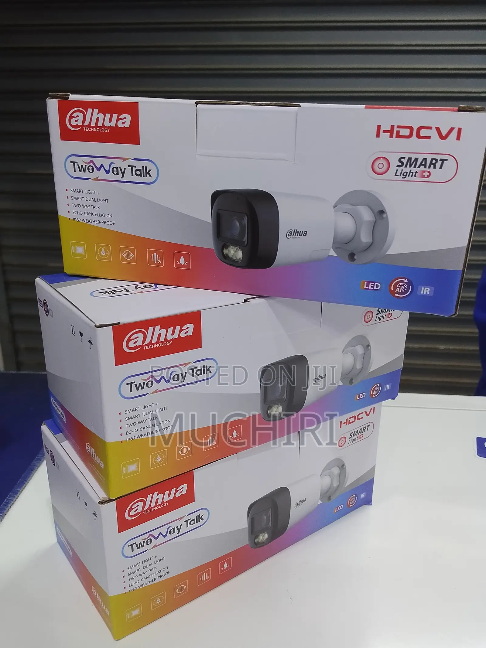 2mp Colored Dahua Two Way Talk Camera