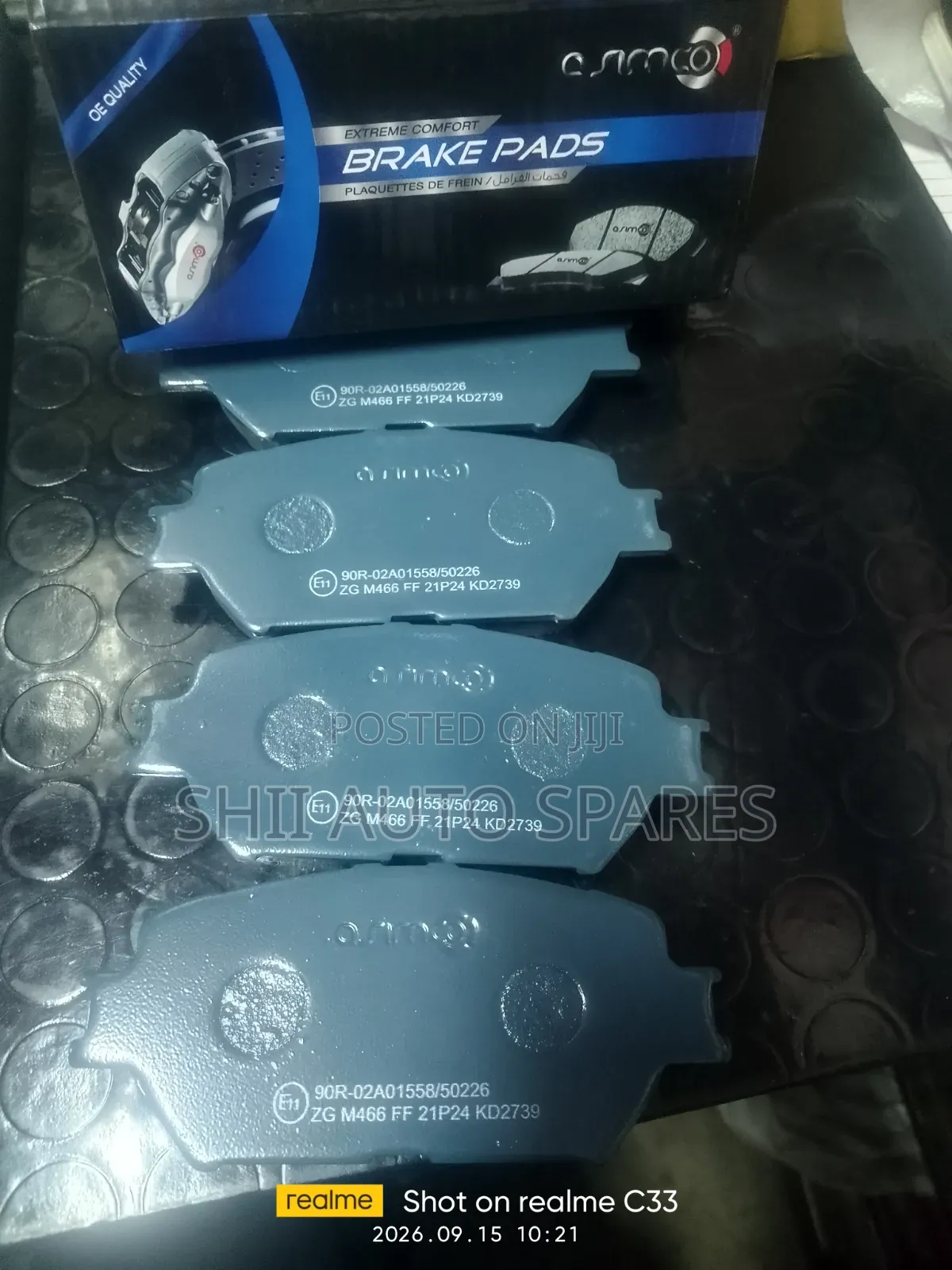 Brake Pad for Wish,Camry and Asis