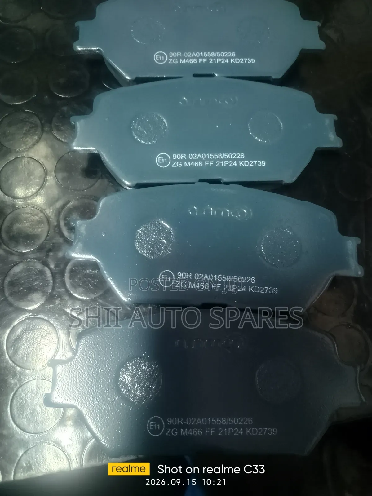 Brake Pad for Wish,Camry and Asis