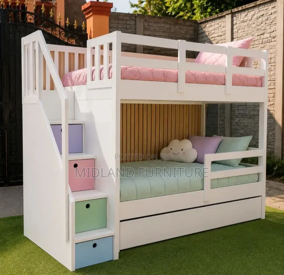 Children's Double Decker Beds With Storage Available on Order