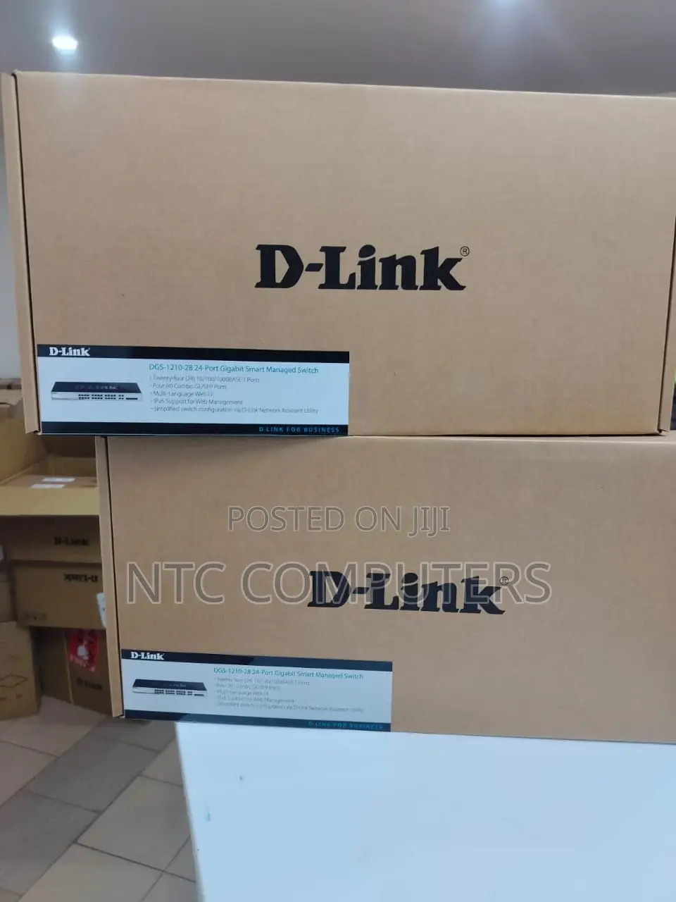 Dlink DGS-1210-28 28-Port Gigabit Smart Managed Switch