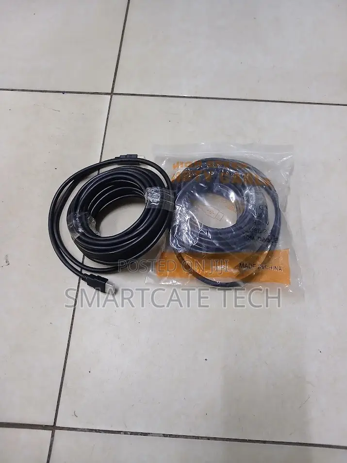 HDMI Cable 10m Black Full HD 1080p Reliable Performance