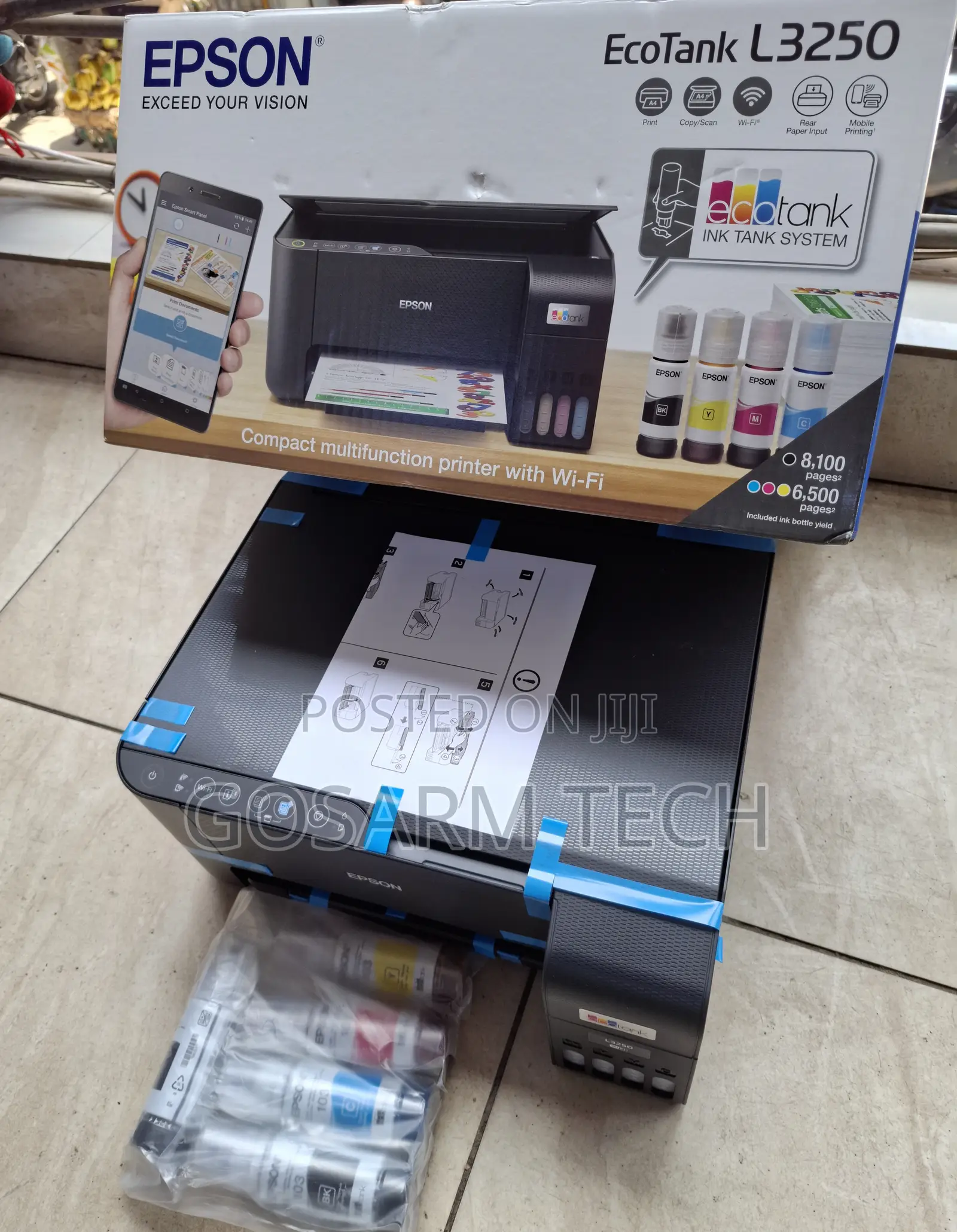 Epson L3250 Ink Tank Printer – High-Yield Colour Printing