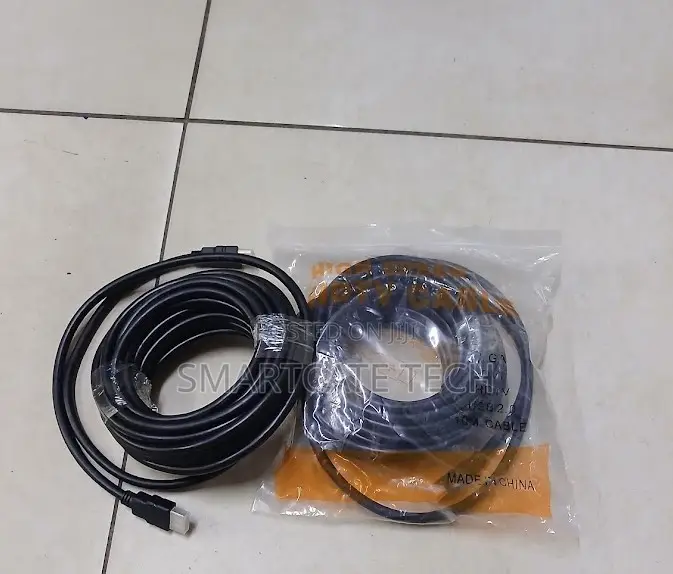 HDMI Cable 10m Black 1080p TV Monitor Projector Connection