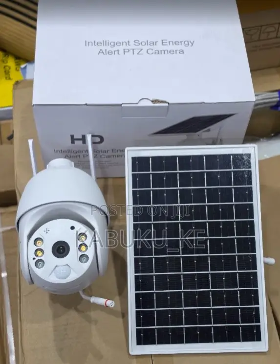 Ubox WiFi Security Camera Solar Powered Outdoor 1080P Pan Tilt Camera