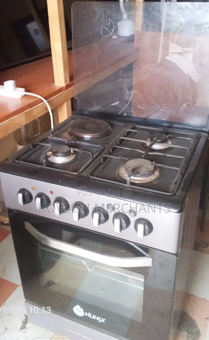 Nunix 60x60 New Model 3gas + 1 Rapid Electric Hot Plate