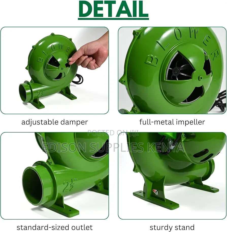 Cast-Iron Electric Centrifugal Blower Fan, Electric Forge Blower