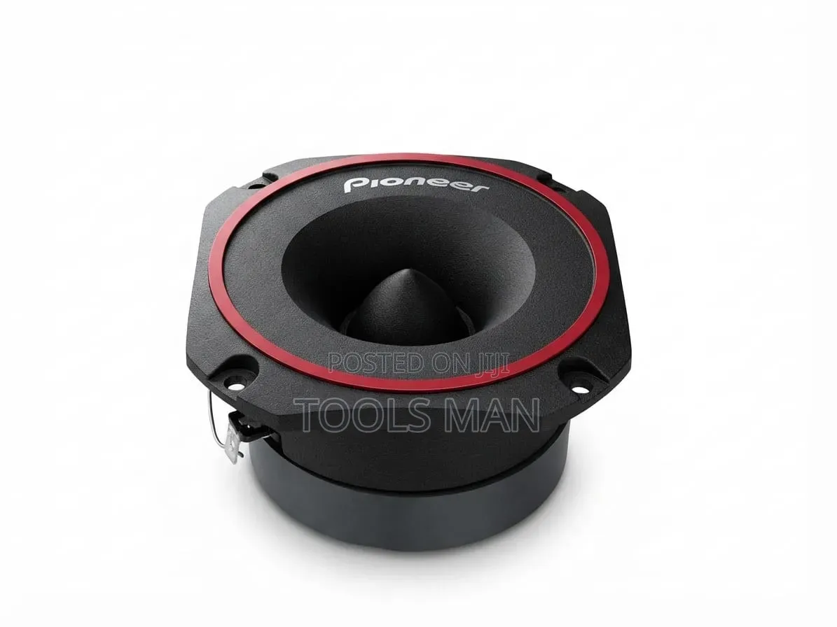 Pioneer Car Audio Tweeter Speaker Red Accent.