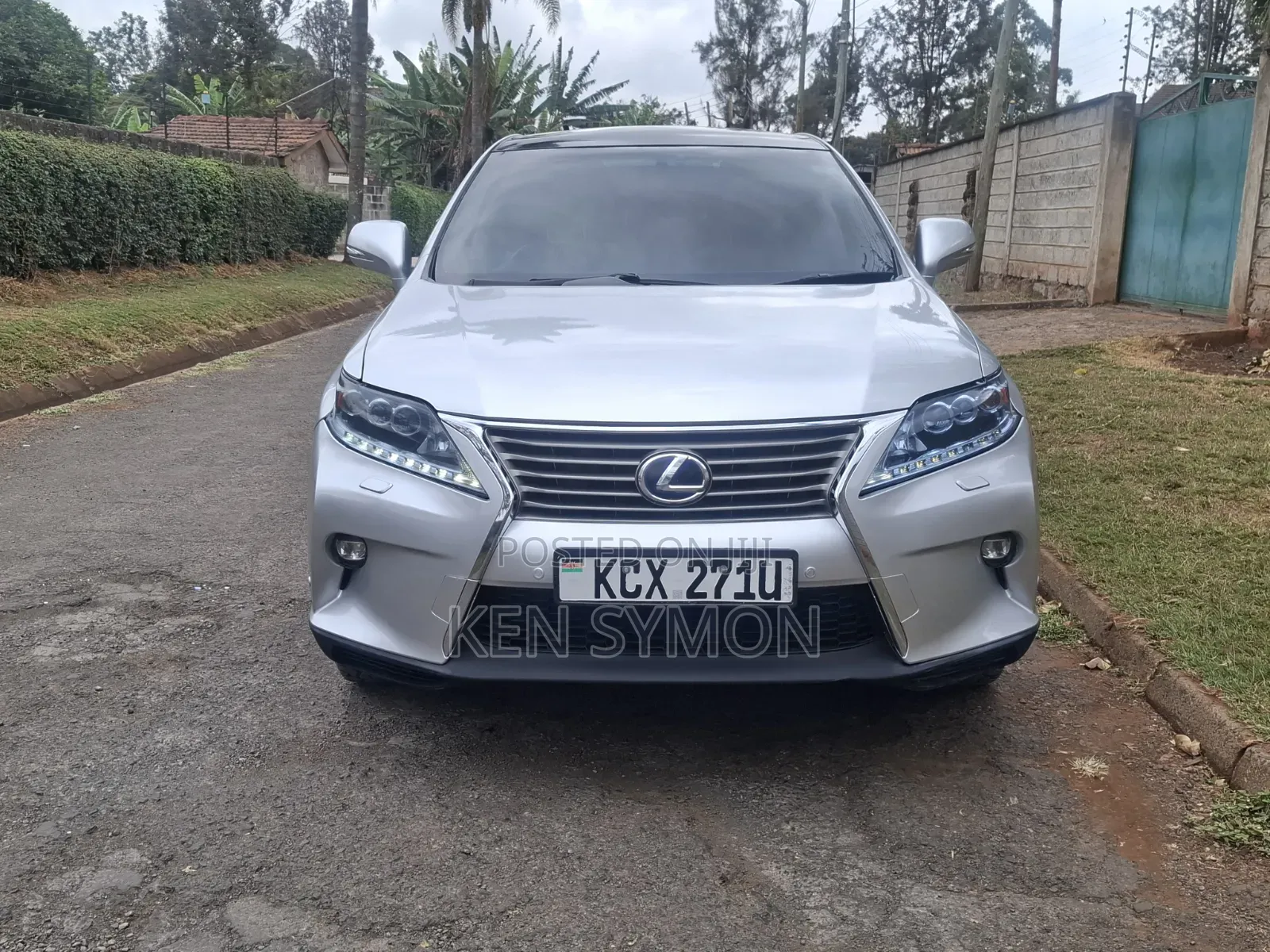 Lexus RX 450H AWD 2012 Silver